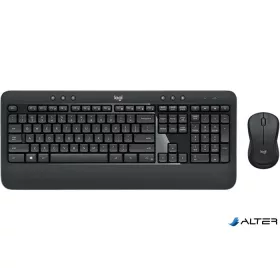   Egér- és billentyűzet készlet, vezeték nélküli, USB, HUN, LOGITECH "MK540"