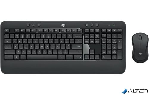 Egér- és billentyűzet készlet, vezeték nélküli, USB, HUN, LOGITECH "MK540"