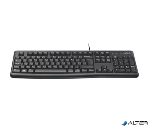Billentyűzet, vezetékes, USB, HUN, LOGITECH "K120"