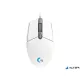 Egér, vezetékes, optikai, USB, gaming, LOGITECH, "G102 Prodigy", fehér