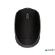 Egér, vezeték nélküli, optikai, közepes méret, USB, LOGITECH "M171", fekete