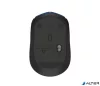Egér, vezeték nélküli, optikai, közepes méret, USB, LOGITECH "M171", fekete