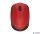 Egér, vezeték nélküli, optikai, közepes méret, USB, LOGITECH 'M171', piros