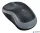 Egér, vezeték nélküli, optikai, közepes méret, USB, LOGITECH "M185", szürke