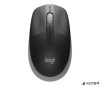 Egér, vezeték nélküli, optikai, USB, LOGITECH, "M190", szürke