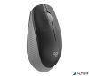 Egér, vezeték nélküli, optikai, USB, LOGITECH, "M190", szürke
