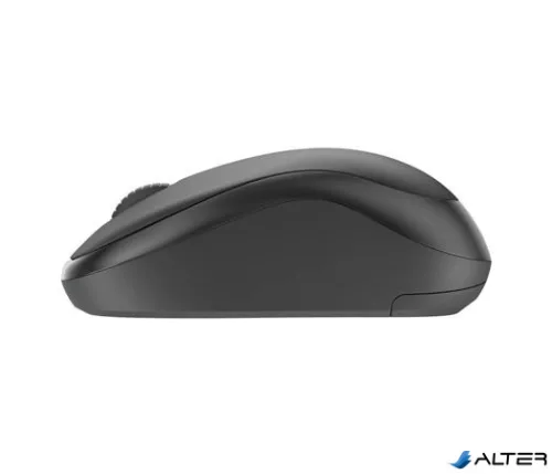 Egér, vezeték nélküli, optikai, csendes, BT, LOGITECH, "M240", grafitszürke