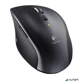  Egér, vezeték nélküli, lézeres, normál méret, USB, LOGITECH "M705 Marathon", fekete