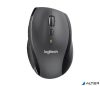 Egér, vezeték nélküli, lézeres, normál méret, USB, LOGITECH "M705 Marathon", fekete