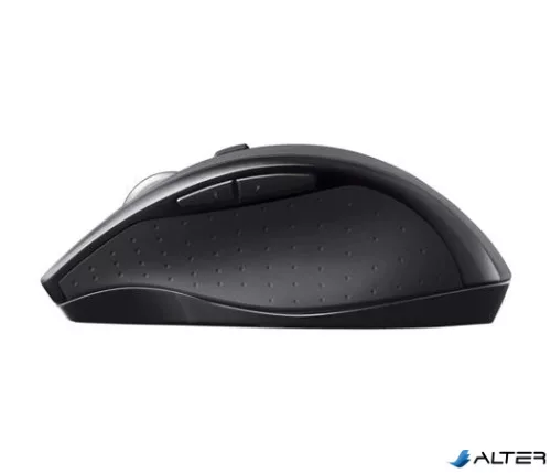 Egér, vezeték nélküli, lézeres, normál méret, USB, LOGITECH "M705 Marathon", fekete