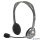 Fejhallgató, mikrofonnal, LOGITECH "H110", szürke