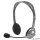 Fejhallgató, mikrofonnal, LOGITECH "H110", szürke