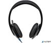 Fejhallgató, mikrofonnal, USB csatlakozás, LOGITECH 'H540'