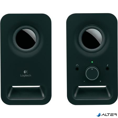 Hangszóró, 2.0, 3W (RMS), LOGITECH "Z150", fekete