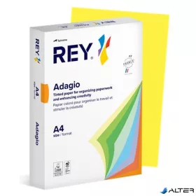   Másolópapír, színes, A4, 160 g, REY "Adagio", intenzív sárga