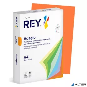   Másolópapír, színes, A4, 80 g, REY 'Adagio', intenzív narancssárga