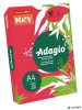 Másolópapír, színes, A4, 80 g, REY "Adagio", intenzív piros