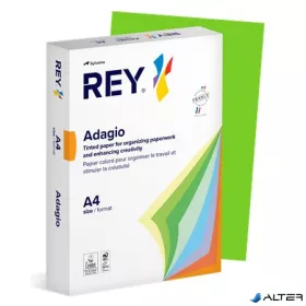   Másolópapír, színes, A4, 80 g, REY "Adagio", intenzív zöld