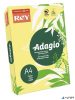 Másolópapír, színes, A4, 80 g, REY "Adagio", neon banán