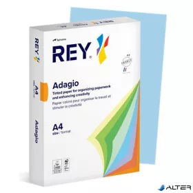   Másolópapír, színes, A4, 80 g, REY 'Adagio', pasztell kék