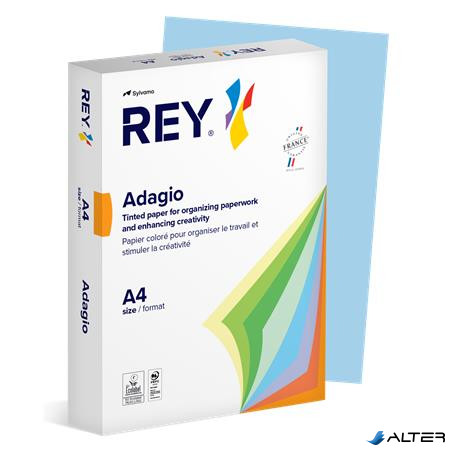Másolópapír, színes, A4, 80 g, REY "Adagio", pasztell kék