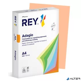   Másolópapír, színes, A4, 80 g, REY "Adagio", pasztell lazac