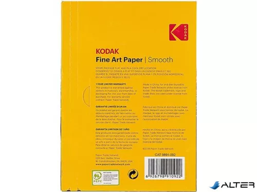Fotópapír, tintasugaras, A4, 230 g, matt, KODAK "Fine Art"