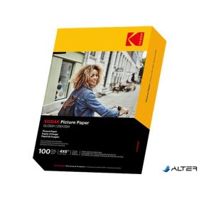   Fotópapír, tintasugaras, 10x15 cm, 230 g, fényes, KODAK "Fine Art"