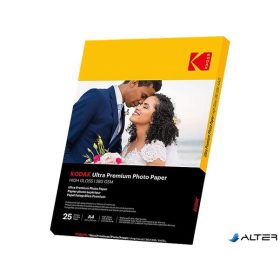   Fotópapír, tintasugaras, A4, 280 g, fényes, KODAK "Fine Art"