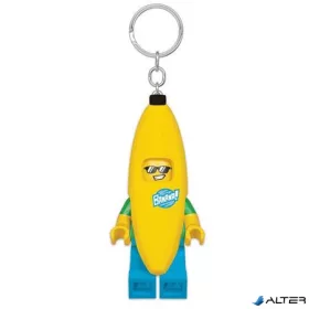   Kulcstartó, LED világítással, LEGO 'Banana Guy'