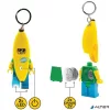 Kulcstartó, LED világítással, LEGO 'Banana Guy'