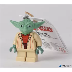   Kulcstartó, LED világítással, LEGO 'Star Wars Yoda'