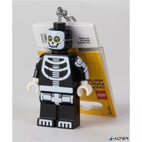   Kulcstartó, LED világítással, LEGO 'Skeleton Guy'