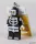 Kulcstartó, LED világítással, LEGO 'Skeleton Guy'