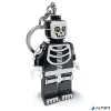 Kulcstartó, LED világítással, LEGO 'Skeleton Guy'