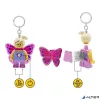 Kulcstartó, LED világítással, LEGO "Butterfly Girl"