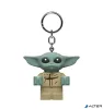 Kulcstartó, LED világítással, LEGO "Star Wars The Mandolarian - Grogu"