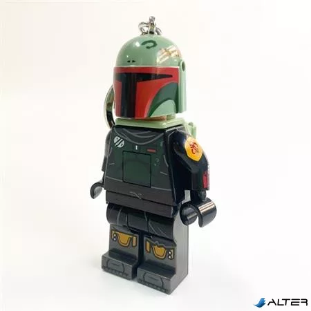 Kulcstartó, LED világítással, LEGO "Star Wars Boba Fett"