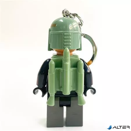 Kulcstartó, LED világítással, LEGO "Star Wars Boba Fett"