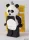 Kulcstartó, LED világítással, LEGO 'Panda Guy'