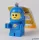 Kulcstartó, LED világítással, LEGO "Space Baby"