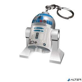   Kulcstartó, LED világítással, LEGO "Star Wars R2D2"