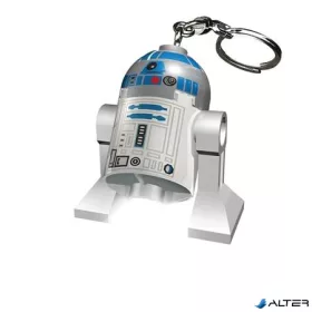   Kulcstartó, LED világítással, LEGO 'Star Wars R2D2'