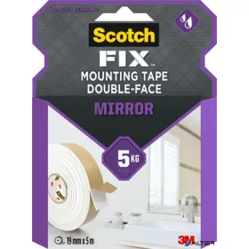   Tükörragasztó szalag, kétoldalas, 19 mm x 5 m, 3M SCOTCH "Mirror"