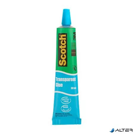 Ragasztógél, háztartási, átlátszó, 30 ml, 3M SCOTCH