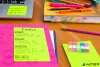 Öntapadó jegyzettömb, vonalas, 3x90 lap, 101x152 mm, 3M POSTIT 'Super Sticky', 'Carnival', vegyes színek