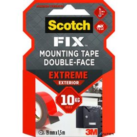   Ragasztószalag, kétoldalas, extra erős, kültéri, 19 mm x 1,5 m, 3M SCOTCH 'Extreme Exterior'