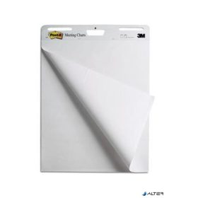 Meeting chart, öntapadó, 63,5x77,5 cm, 30 lap, 3M POSTIT, fehér