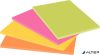 Öntapadó jegyzettömb, 152x101 mm, 4x45 lap, 3M POSTIT 'Super Sticky', vegyes színek