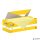 Öntapadó jegyzettömb, 76x76 mm, 18+6x100 lap,  3M POSTIT, kanári sárga